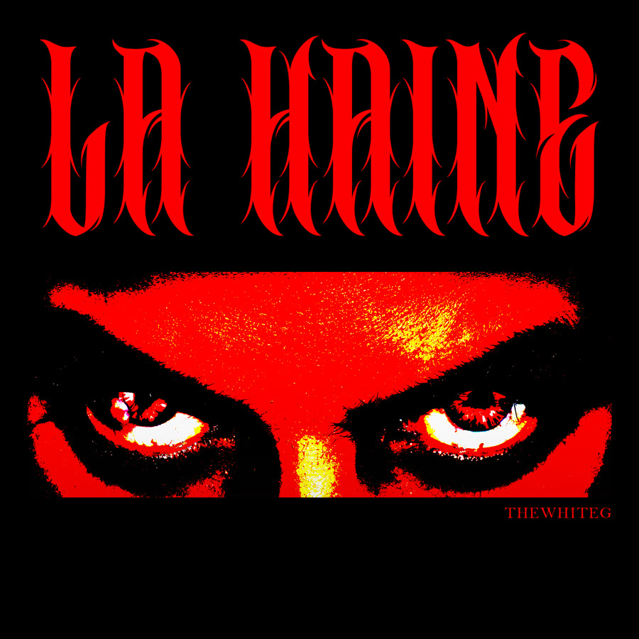 La Haine cover draft in red